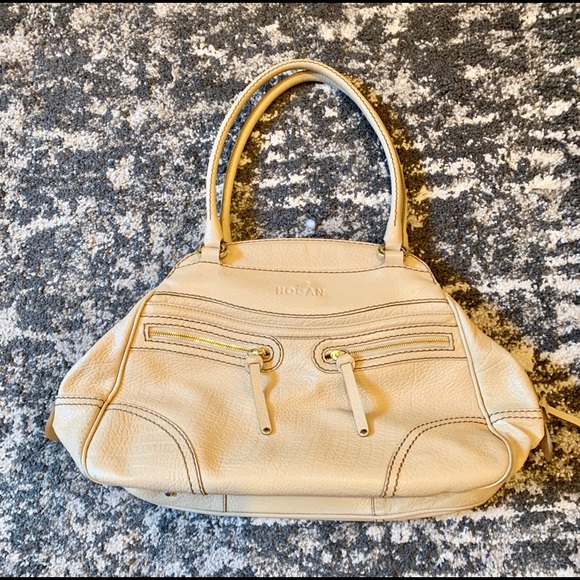 Hogan Tan Leather Handbag - Picture 1 of 8